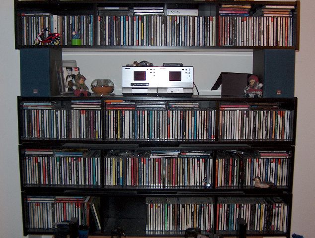 photo collection de CDs