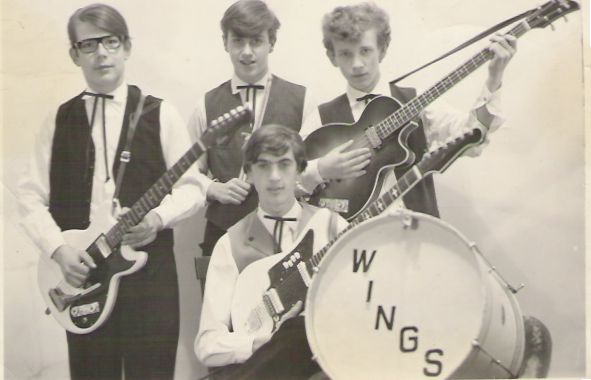 photo orchestre Wings (les premiers)