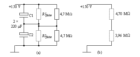 2 cond en // avec 2x2 R; 2 r en série